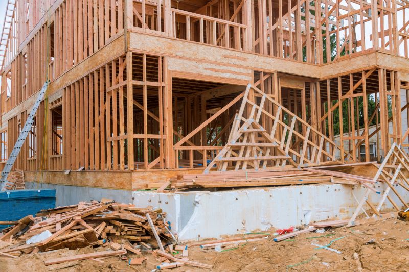 Framing Equipment in Use